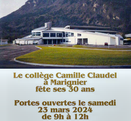 PORTES OUVERTES AU COLLEGE DE MARIGNIER